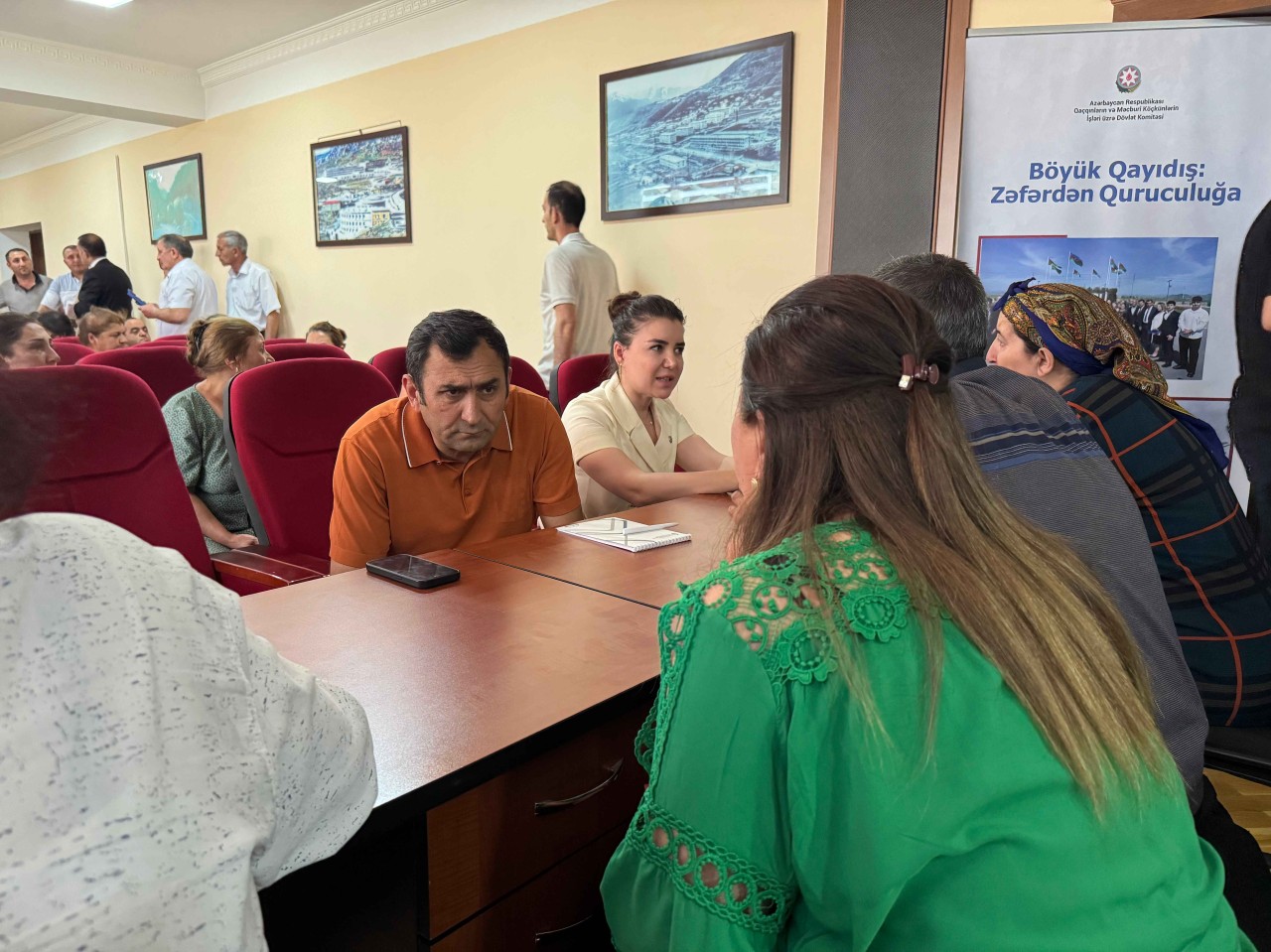 Gəncədə məcburi köçkünlər üçün hüquqi maarifləndirmə tədbiri keçirilib - VİDEO